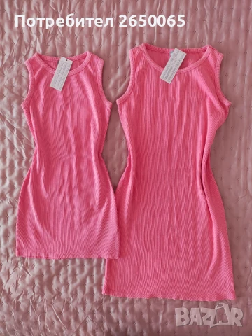 Комплект нови роклички за мама и дъщеря! 💯% памук!