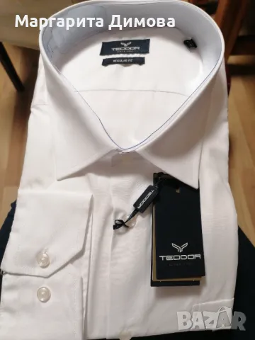 Мъжки ризи Teodor , снимка 2 - Тениски - 48512431