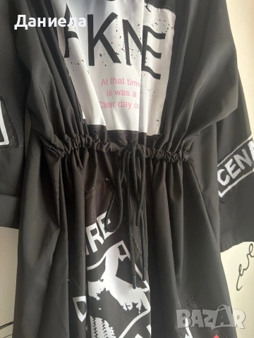 Дамски шлифер с удължен гръб , снимка 3 - Якета - 53810606