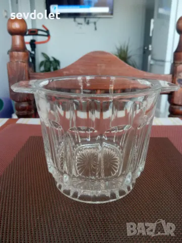 Кристален съд за лед., снимка 1