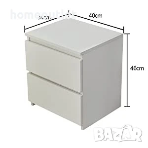 Шкаф / Нощно шкафче CXWLST012WH, снимка 6 - Шкафове - 50713785