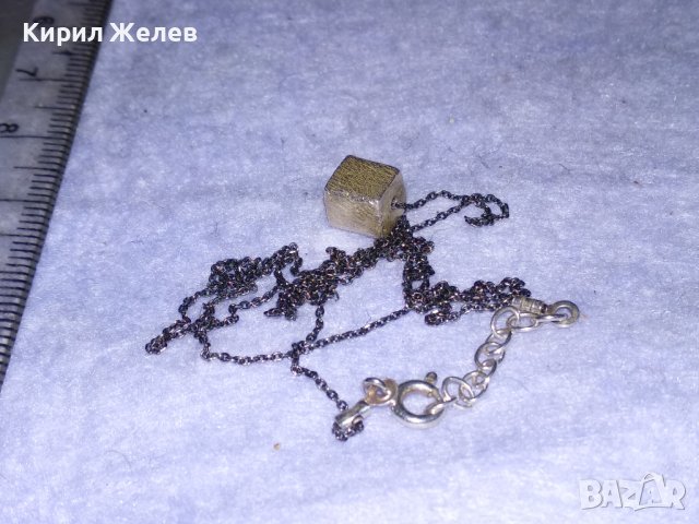 ПРЕКРАСНО НЕЖНО СРЕБЪРНО АРТ ДЕКО СТИЛ КОЛИЕ СРЕБРО 925 ФИНА РЪЧНА ИЗРАБОТКА 28527, снимка 3 - Колиета, медальони, синджири - 41388505