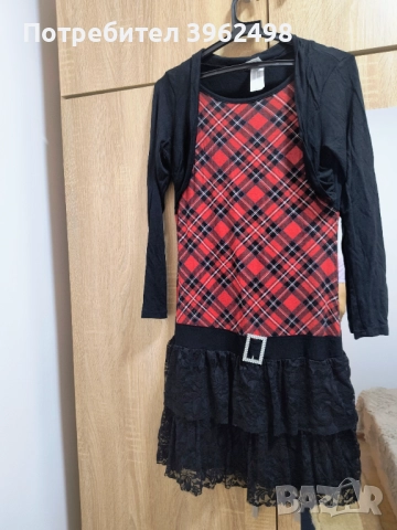 Рокля за коледна фотосесия 