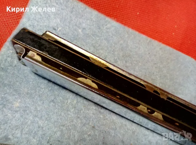 Hero HARMONICA MADE in CHINA Стара КОЛЕКЦИОНЕРСКА УСТНА ХАРМОНИКА МУЗИКАЛЕН ИНСТРУМЕНТ 47828, снимка 8 - Антикварни и старинни предмети - 47695407