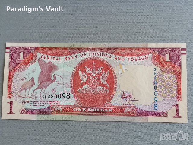 Банкнота - Тринидад и Тобаго - 1 долар UNC | 2006г