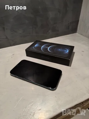 КАТО НОВ Iphone 12 Pro Pacific Blue 128 GB, снимка 6 - Apple iPhone - 56261193