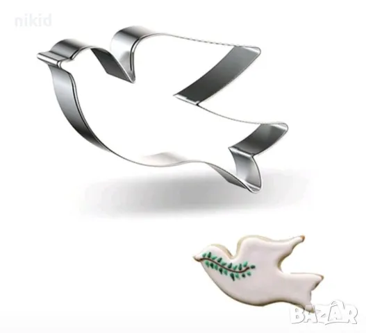 Птичка лястовичка лястовица  птица метална форма резец за тесто фондан бисквитки