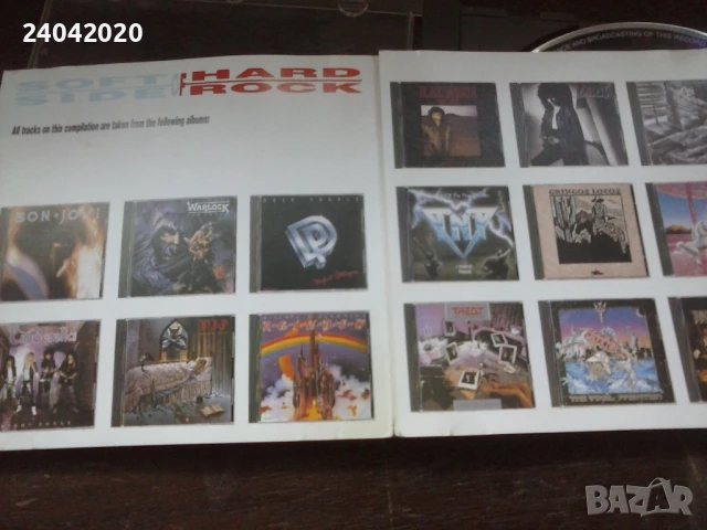 Soft Side of Hard Rock 1988 Polygram оригинален диск, снимка 2 - CD дискове - 51126191