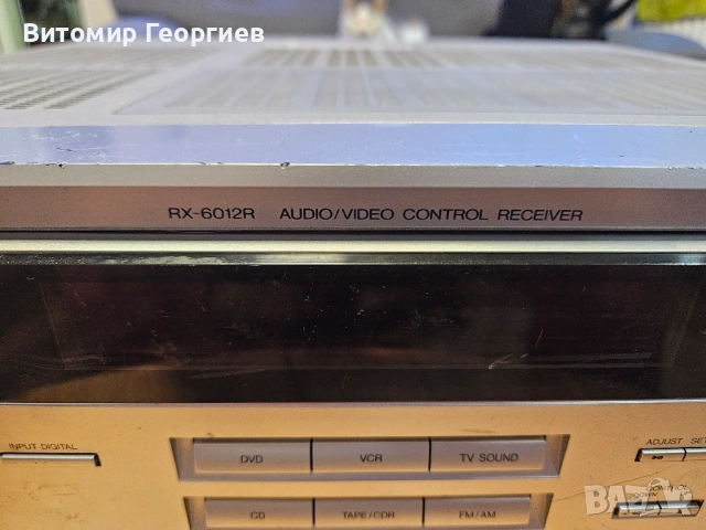 Усилвател JVC RX-6012RSL, снимка 3 - Ресийвъри, усилватели, смесителни пултове - 53137136