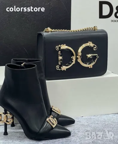 Луксозен комплект  Dolce&Gabbana-VL80D, снимка 2 - Дамски боти - 47466559