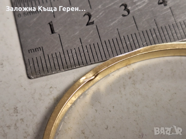 Златна гривна 5,98гр.14к, снимка 2 - Гривни - 52440407