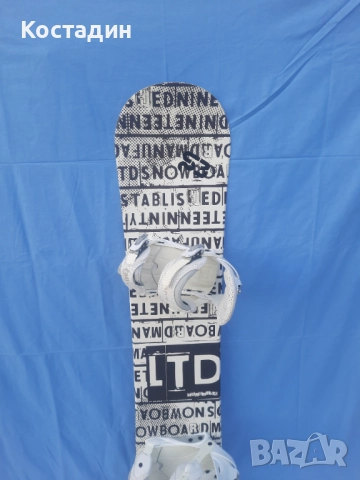 Сноуборд LTD Trust Anti Cam Cap 154см с автомати. , снимка 2 - Зимни спортове - 52464909