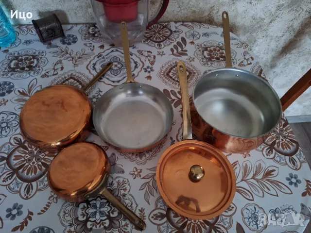 Медни съдове, снимка 3 - Антикварни и старинни предмети - 47983762