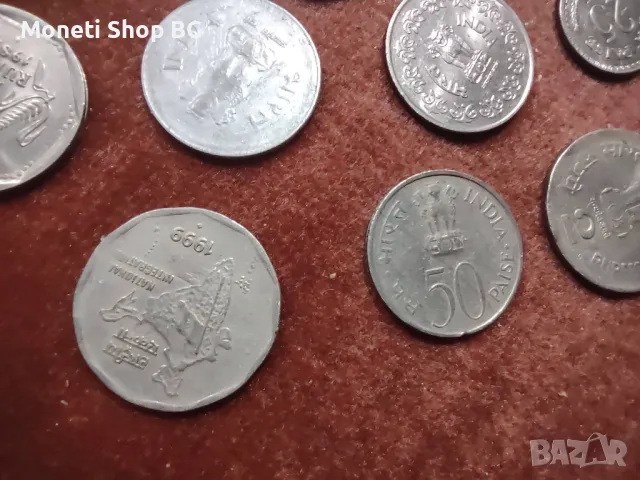  Монети Индия, снимка 8 - Нумизматика и бонистика - 49994271