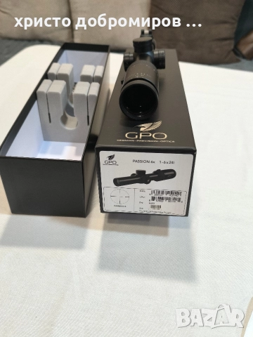 Продавам оптика за карабина GPO 1-6 x 24i, снимка 6 - Запалки - 52526627