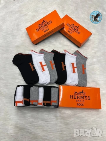 чорапи 6 чифта versace gucci tommy hilfiger Victoria's secrets lacoste , снимка 16 - Дамски чорапи - 51267026