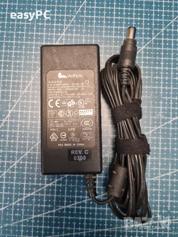Оригинален захранващ адаптер VeriFone Model NO: UP04041240-01 24V 1.7A