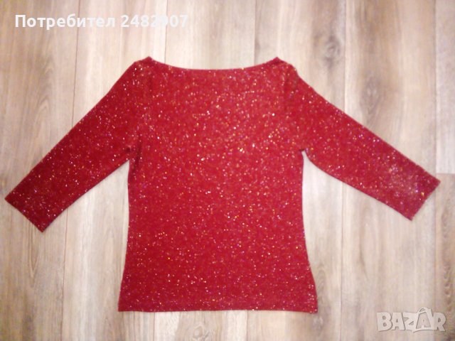 Дамска блуза със 7/8 ръкав, снимка 2 - Блузи с дълъг ръкав и пуловери - 41370360