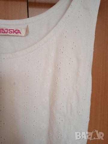 Бяла рокля , снимка 2 - Рокли - 41425190