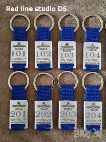 Гравиран ключодържател с лого, имена, номер, надпис, снимка 7 - Арт сувенири - 42083478