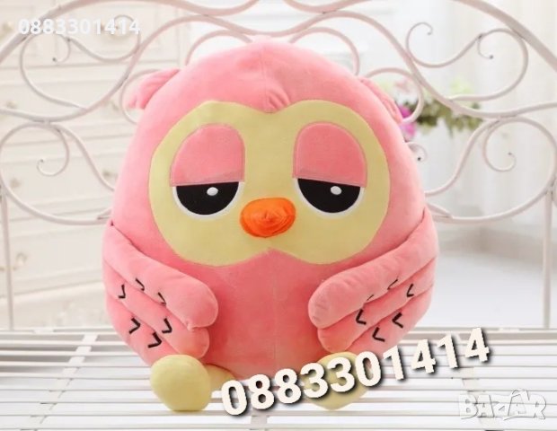 Плюшен Бухал 20см , снимка 8 - Плюшени играчки - 41966948