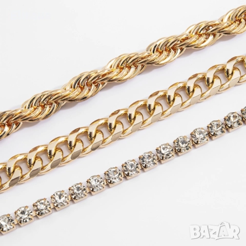 Комбинирана гривна 3 в 1 , снимка 2 - Гривни - 52906179