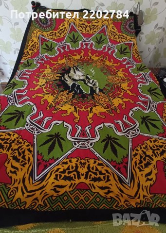 Два текстилни тапети,покривка Bob Marley,Боб марли., снимка 1 - Покривки за маси - 39847995