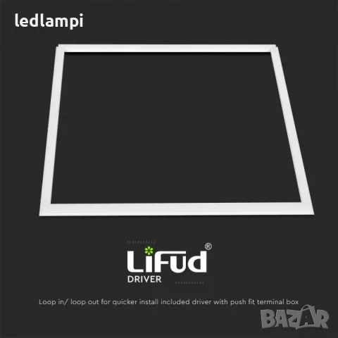 LED Панел-Рамка 48W 595x595mm 3в1 CCT, снимка 3 - Лед осветление - 18217278