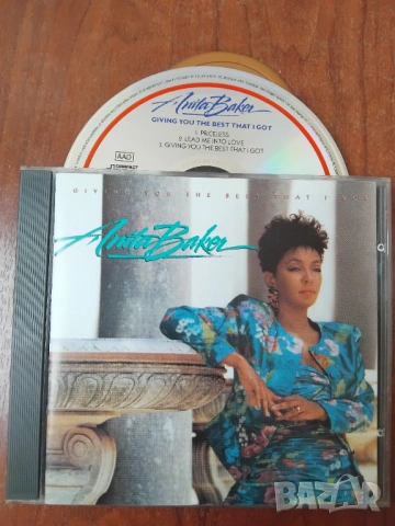 Anita Baker – Giving You The Best That I Got - оригинален диск музика