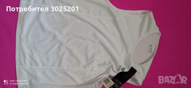 Нов!!! Марков Дамски  Спортен Бял Потник размер М/ Л, снимка 4 - Потници - 50852648