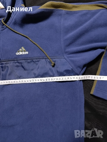 Винтидж полар Adidas , снимка 7 - Спортни дрехи, екипи - 52102386
