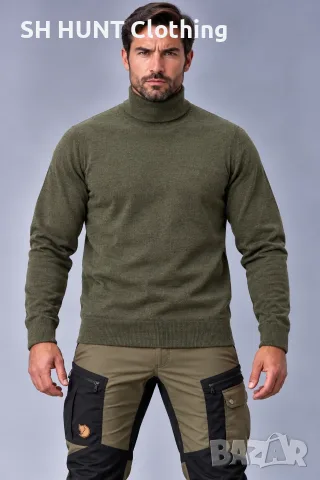 LES DEUX 90% Merino Wool 10% Cashmere размер L поло 90% Мерино вълна 10% Кашмир - 478