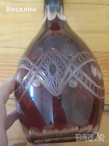 Ваза цветно стъкло , снимка 3 - Вази - 52899038