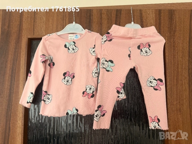 Дрешки за момиченце на 1 година, снимка 4 - Панталони и долнища за бебе - 52856595