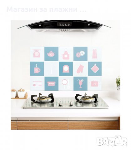 ЗАПАЗЕТЕ КУХНЯТА ЧИСТА С KITCHEN ANTI-OIL ФОЛИО 75Х45 СМ. - код 75х45см., снимка 4 - Аксесоари за кухня - 33925396