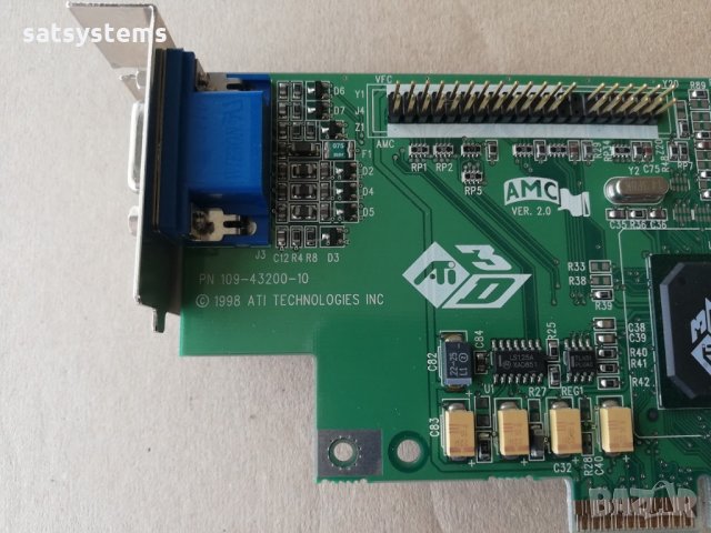 Видео карта ATI 3D Rage Pro Turbo 4MB AGP, снимка 6 - Видеокарти - 34644948