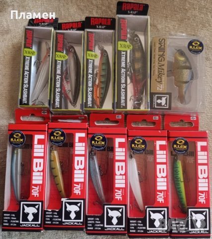 Воблер Yo-Zuri, ILLEX/Jackall , Lucky Craft, Rapala,Duel, Hart, Westin, щука сом бяла костур кефал, снимка 5 - Стръв и захранки - 52901346