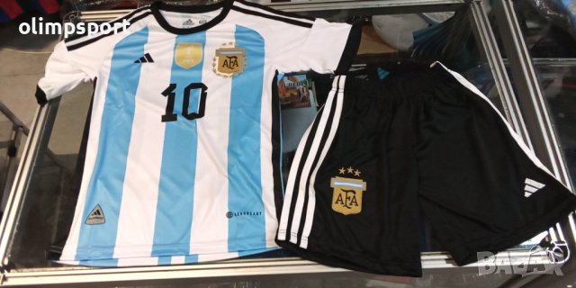 спортен екип аржентина меси нов тениска и шорти , снимка 4 - Детски комплекти - 39357237
