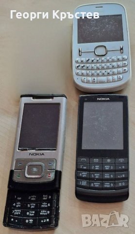 Nokia 201, 6500s и X3-02 - за части