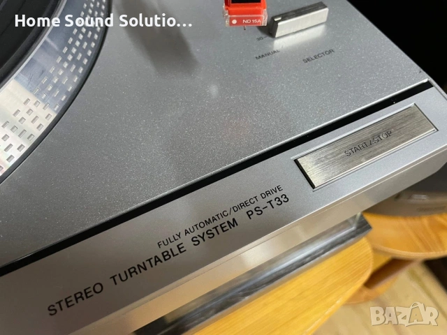 SONY PS-T33 FULLY AUTOMATIC/DIRECT DRIVE, снимка 6 - Грамофони - 53195710