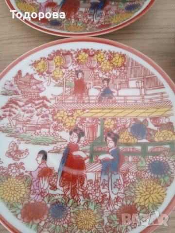 Японски порцеланов сервиз , снимка 3 - Сервизи - 41060855