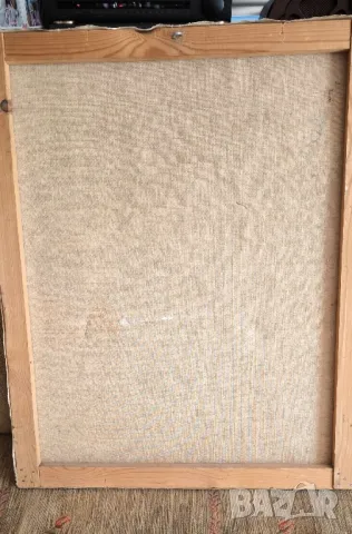 Маслена картина  Old woman sleeping, снимка 7 - Антикварни и старинни предмети - 47532763