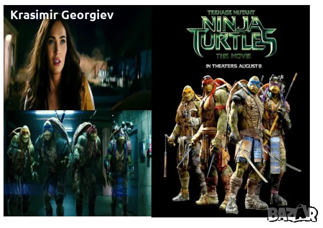 Продавам на флаша или  видео касети с филми за деца -Костенурките нинджа -13 филма, снимка 14 - Анимации - 48563554