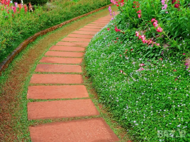 Бетонни ПЪТЕКИ за Двора и Градината --модерна АЛЕЯ, снимка 2 - Строителни материали - 42198412