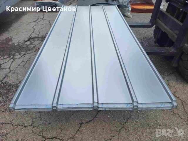 Преоценена ЛТ ламарина TR20x280-1120 Ral9006 с дължина 2.5м, снимка 3 - Строителни материали - 51226079