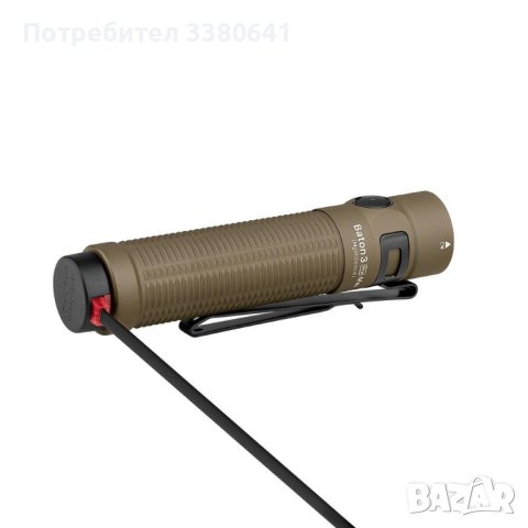 Фенерче Olight Baton 3 Pro MAX 2500 лумена магнезиева сплав Desert Tan, снимка 3 - Екипировка - 41501462