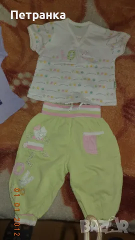 На вашето внимание - ДАТСКИ комплект, анцуг, панталон от 9м до 12м, снимка 1