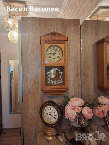 Продавам 30 дневен немски механичен часовник Meister Anker, снимка 2 - Антикварни и старинни предмети - 52490181