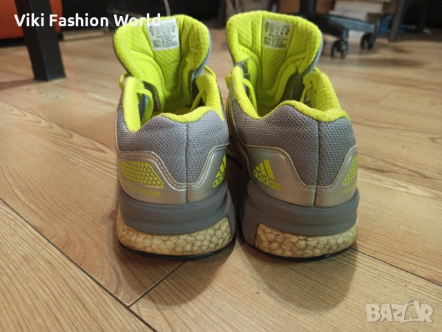 Adidas мъжки маратонки в жълт цвят, снимка 6 - Маратонки - 53183368