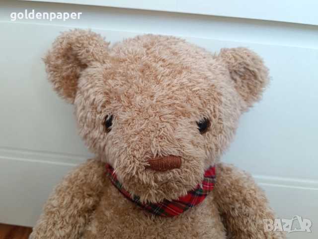 Плюшено мече Винтидж 45 cm Bob Der Bar, снимка 3 - Колекции - 52128900